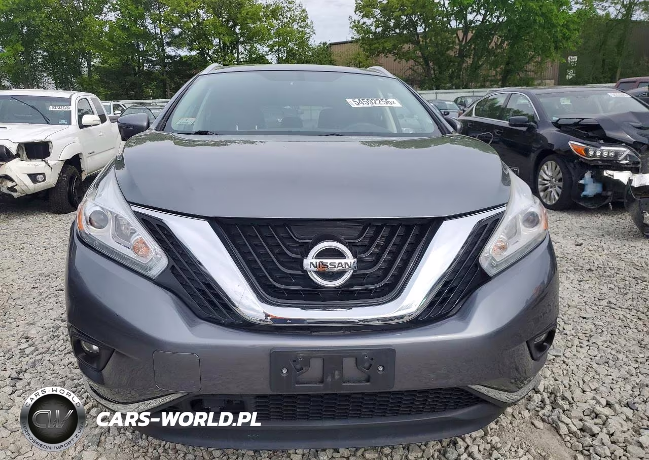 2017 Nissan Murano Sl VIN:5N1AZ2MH4HN181099 - 5