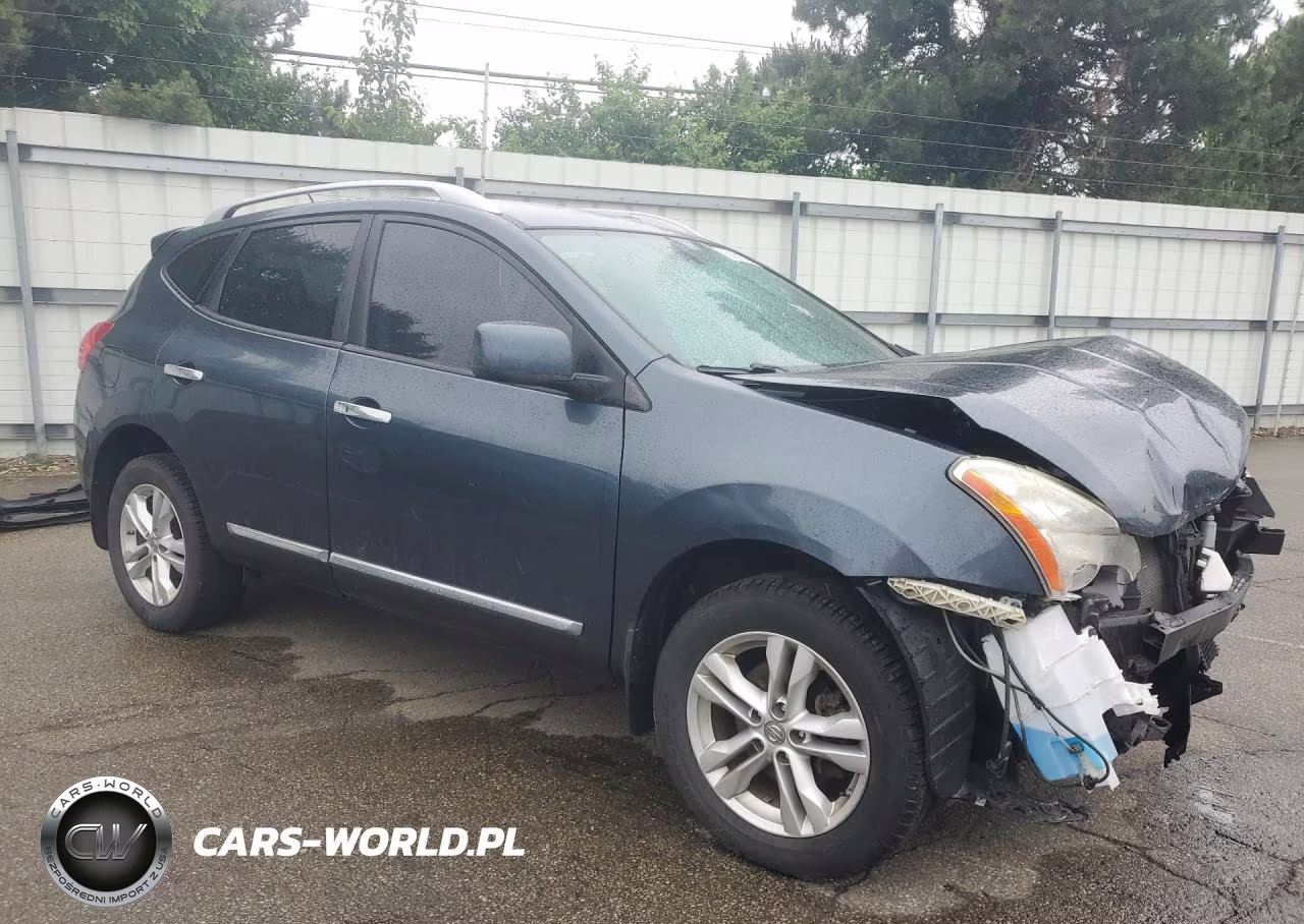2013 Nissan Rogue S VIN:JN8AS5MT0DW005609 - 4