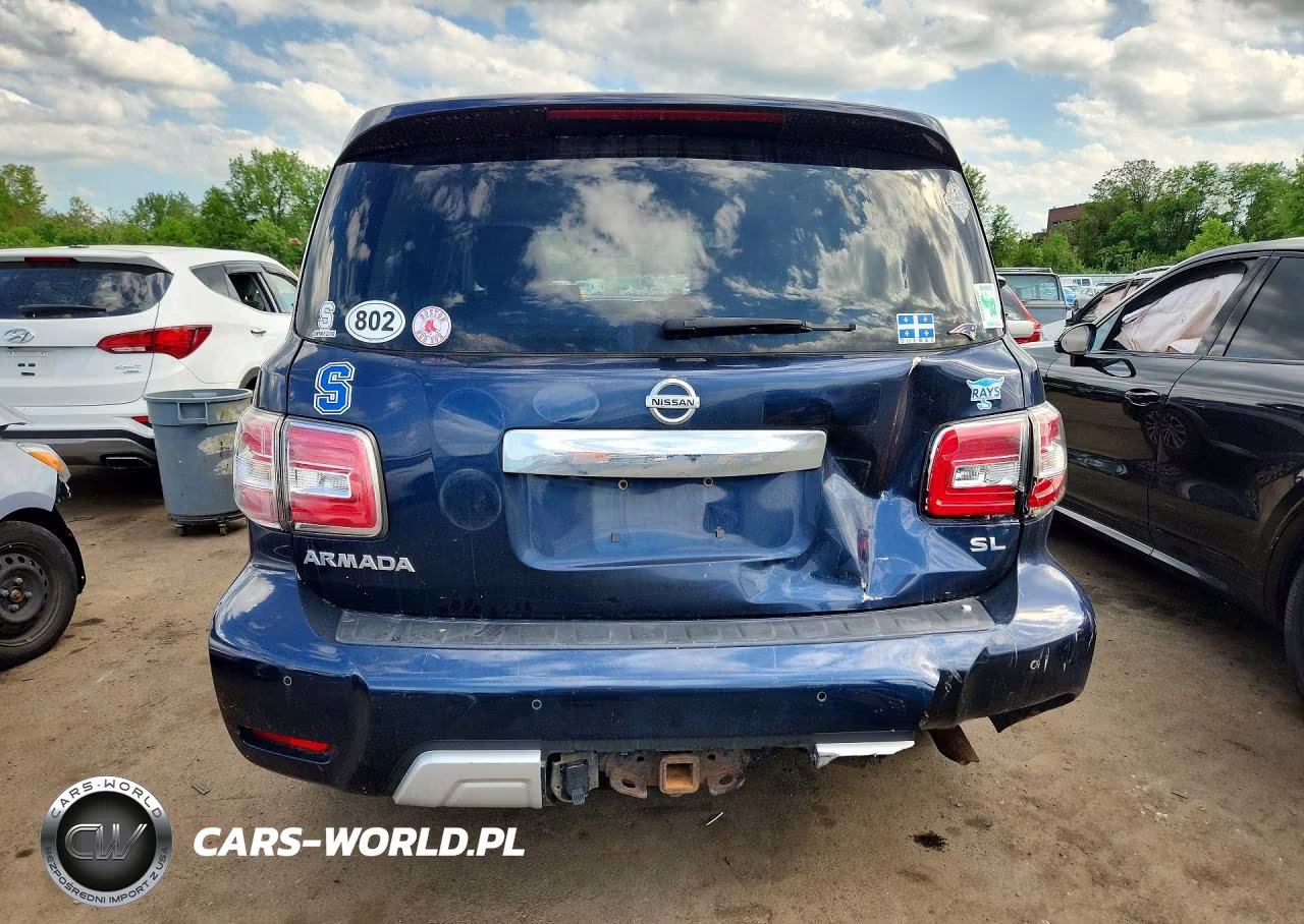 2018 Nissan Armada Sl VIN:JN8AY2NC4J9555479 - 6