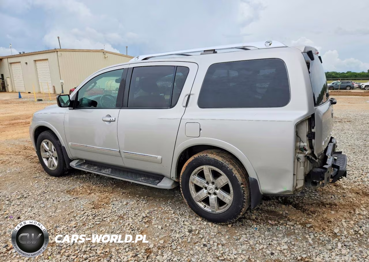 2010 Nissan Armada Se VIN:5N1BA0ND4AN618942 - 2