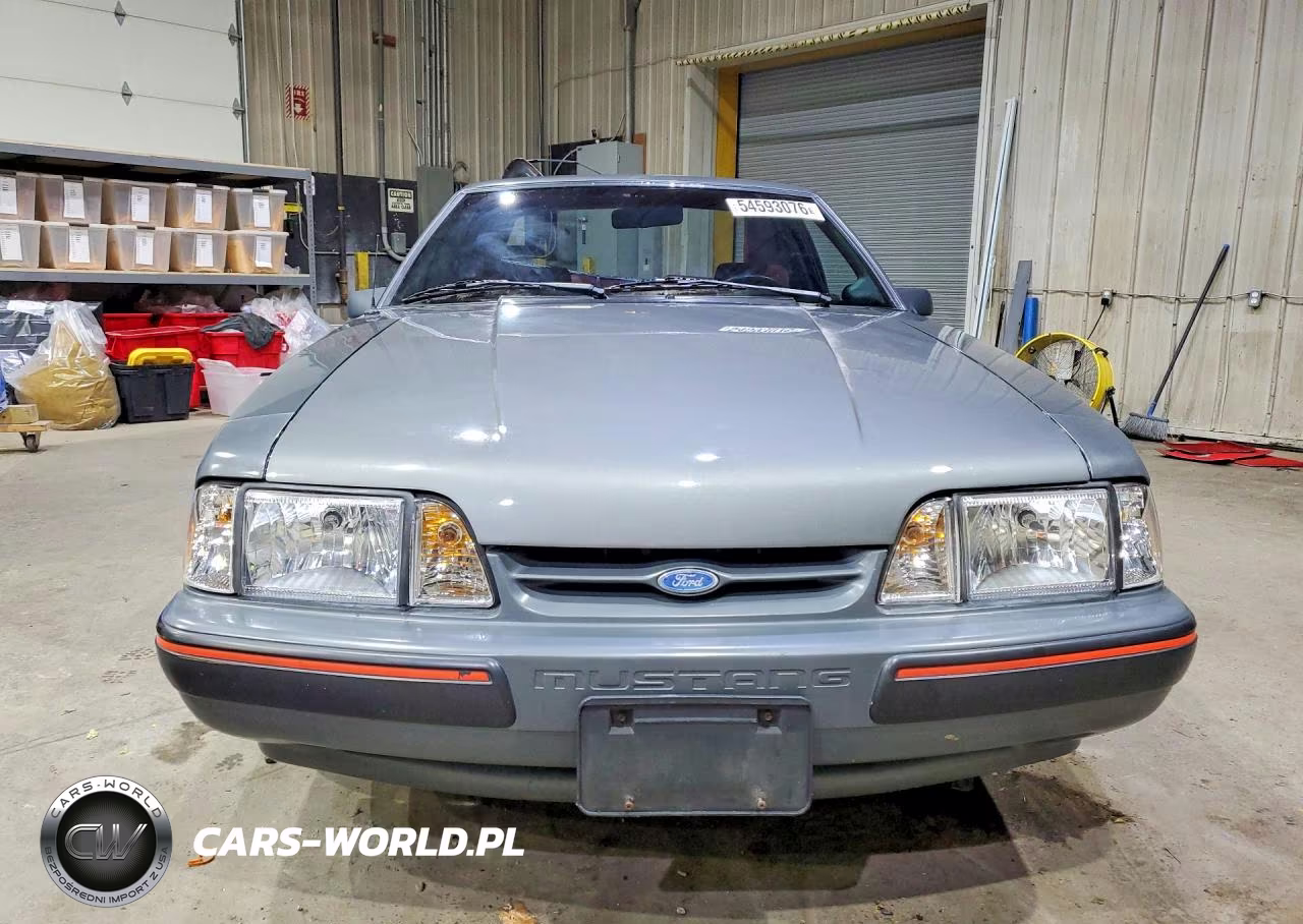 1987 Ford Mustang Lx VIN:1FABP41E9HF180499 - 5