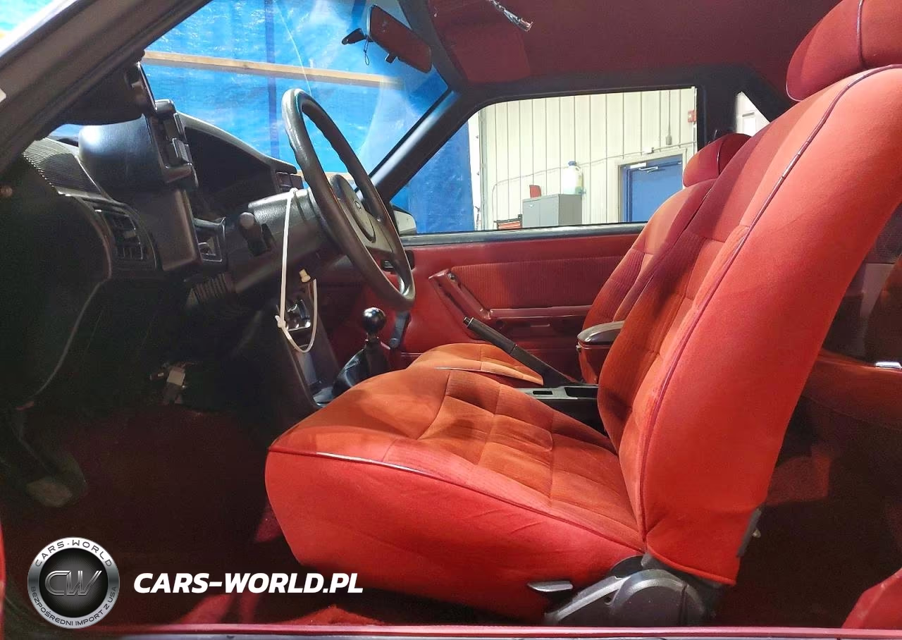 1987 Ford Mustang Lx VIN:1FABP41E9HF180499 - 7