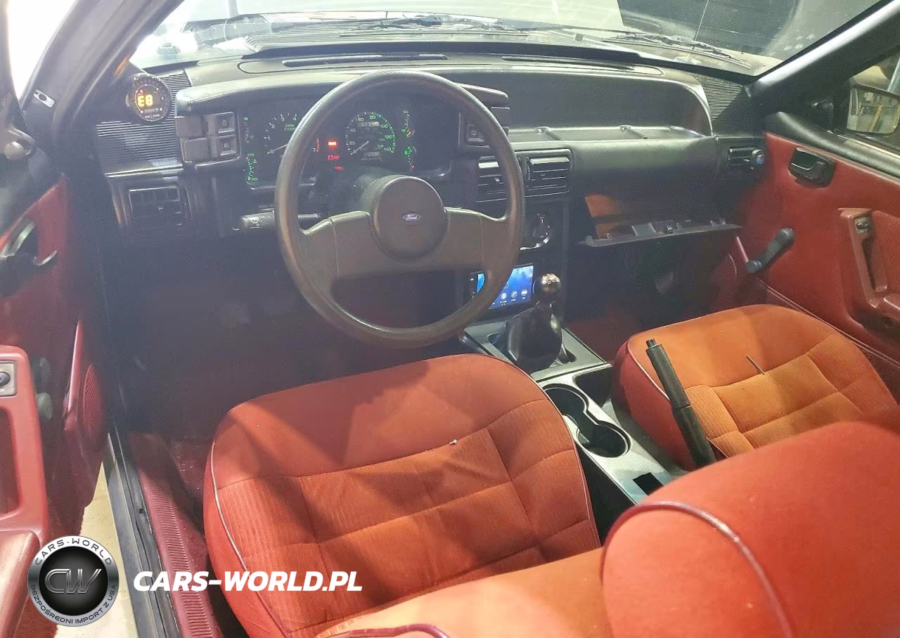 1987 Ford Mustang Lx VIN:1FABP41E9HF180499 - 8