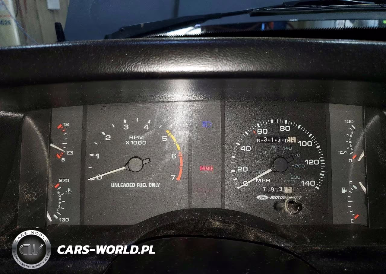 1987 Ford Mustang Lx VIN:1FABP41E9HF180499 - 9