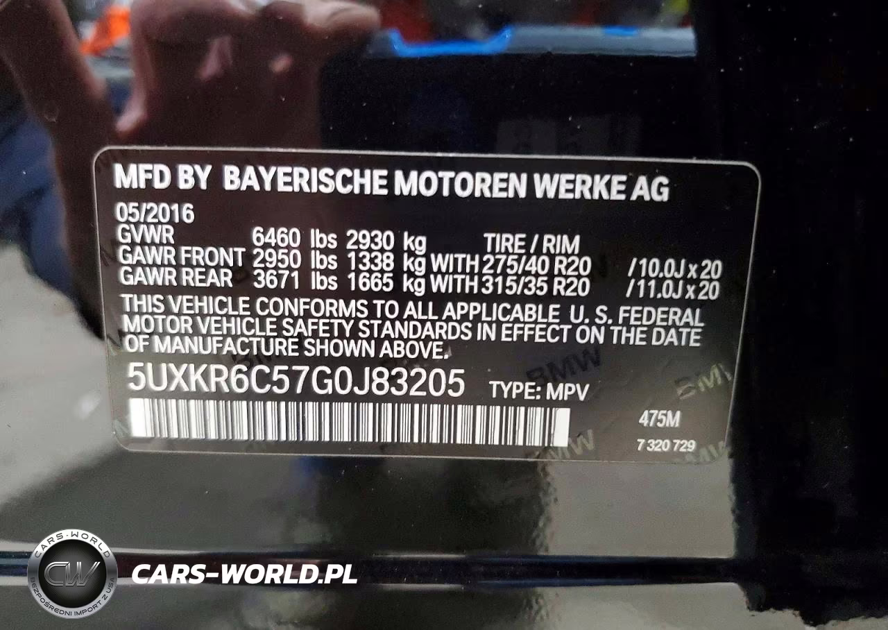 2016 BMW X5 xDrive50I VIN:5UXKR6C57G0J83205 - 13
