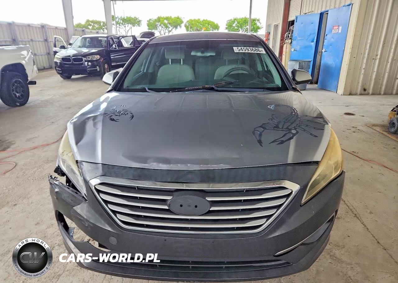 2016 Hyundai Sonata Se VIN:5NPE24AFXGH307635 - 5