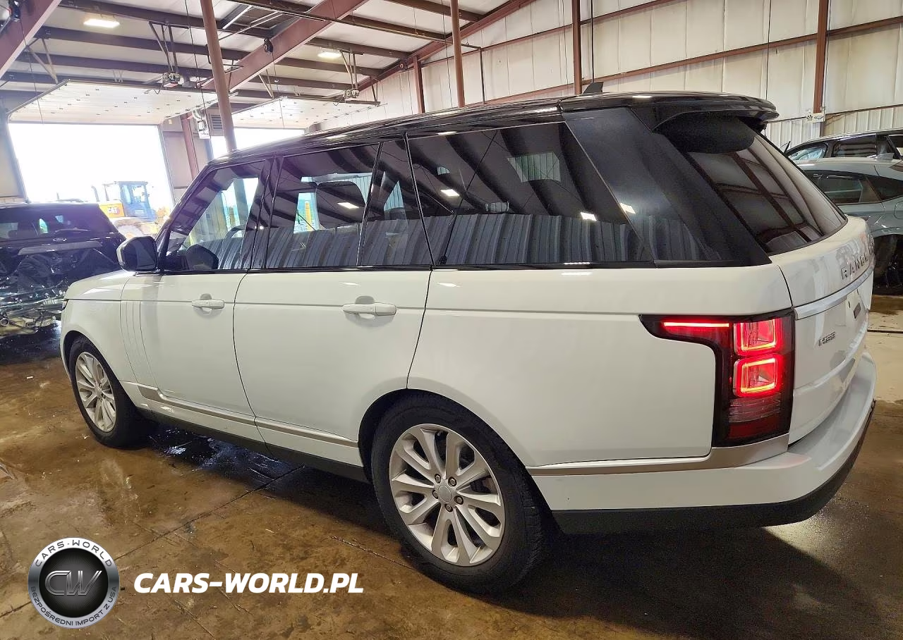 2016 Land Rover Range Rover Hse VIN:SALGS2VF5GA262112 - 2