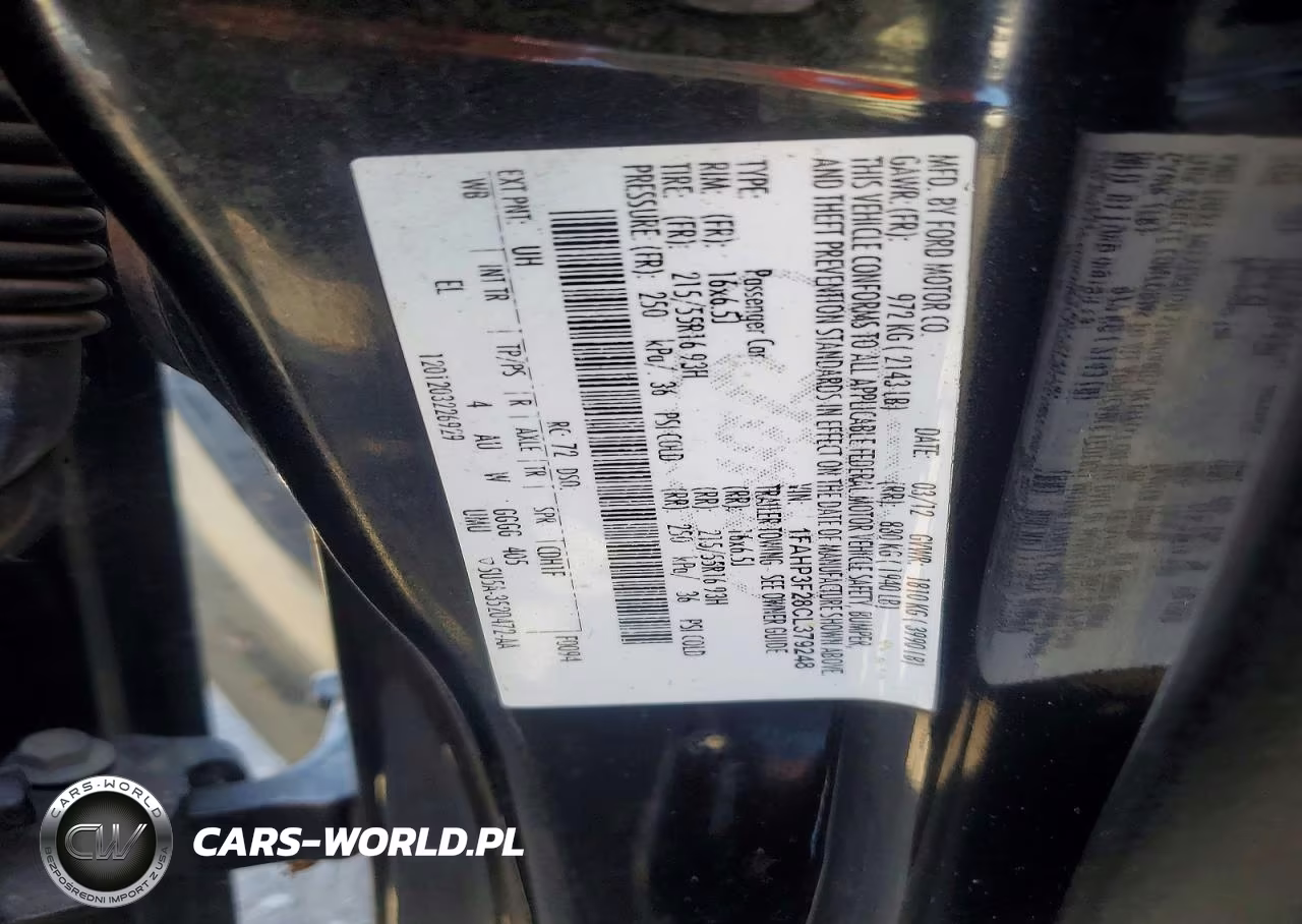 2012 Ford Focus Se VIN:1FAHP3F28CL379248 - 13