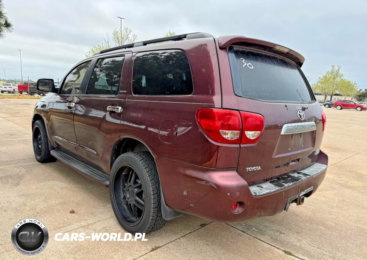 2008 Toyota Sequoia Limited VIN:5TDBY68A68S011143 - 3