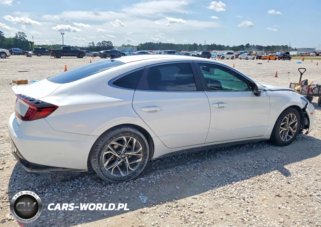 2021 Hyundai Sonata Sel VIN:5NPEL4JA8MH094326 - 3