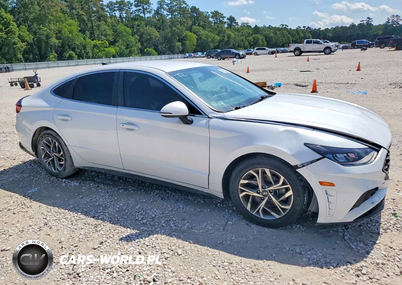 2021 Hyundai Sonata Sel VIN:5NPEL4JA8MH094326 - 4