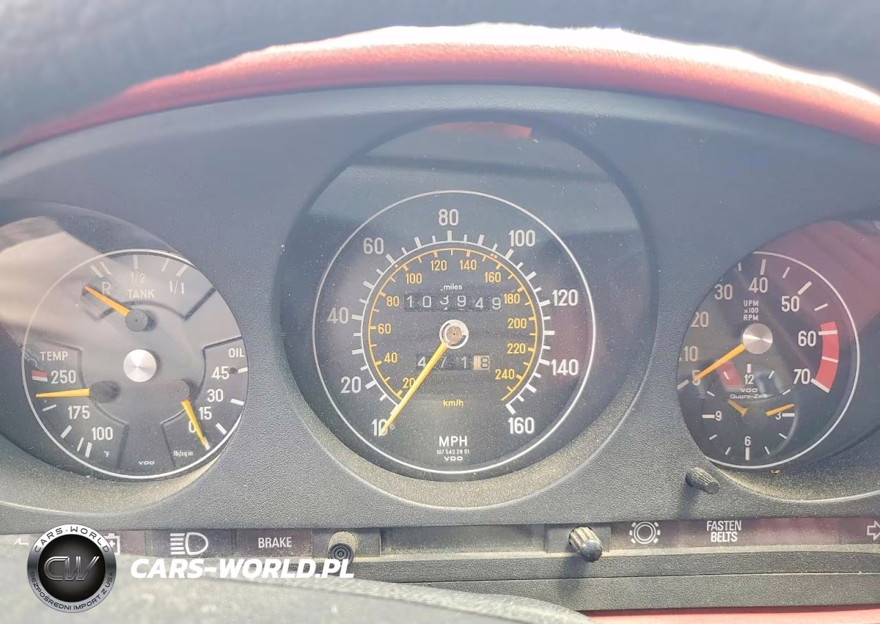 1978 Mercedes-Benz Sl Sl450 VIN:10704412045491 - 9