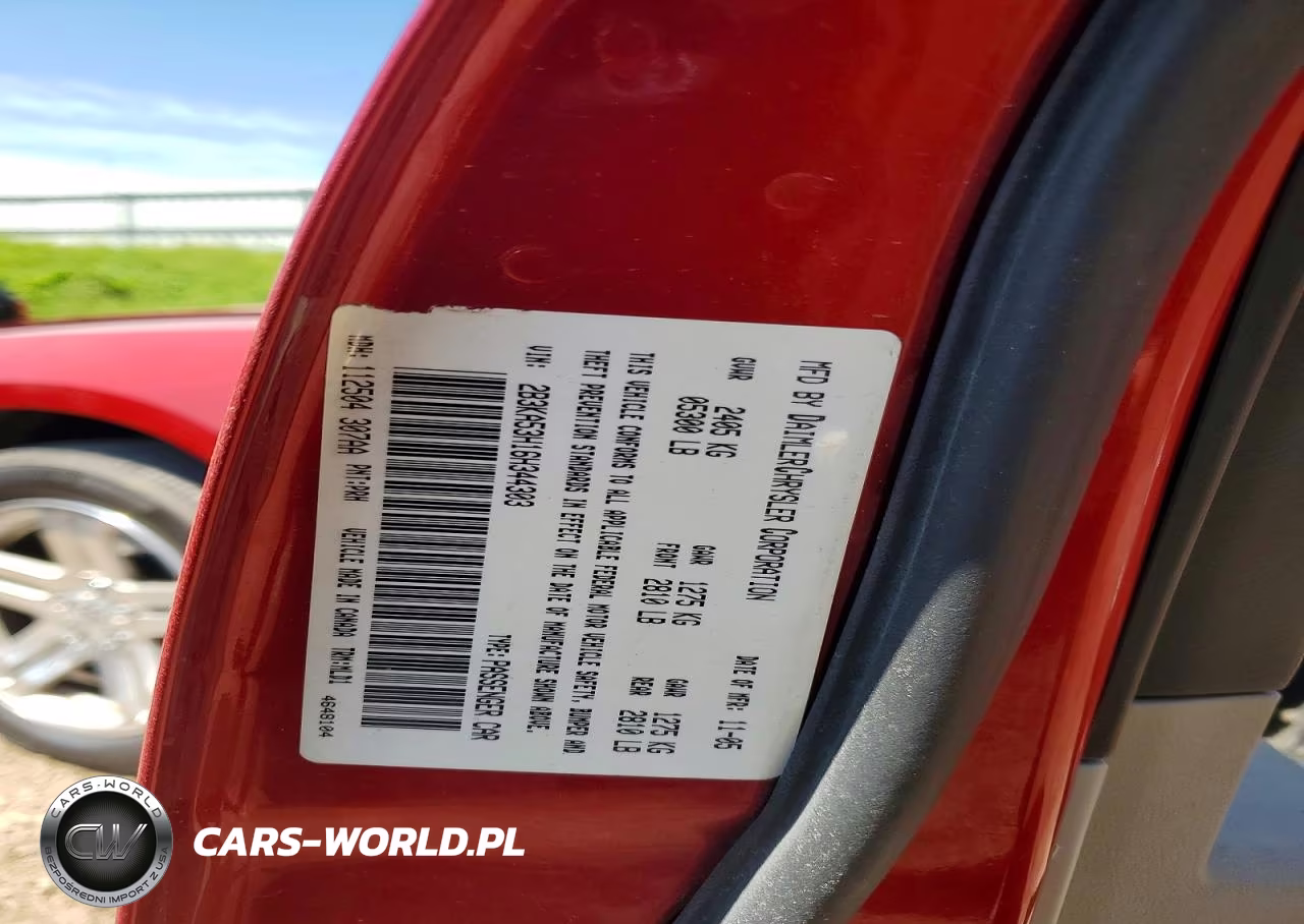 2006 Dodge Charger R VIN:2B3KA53H16H344303 - 12