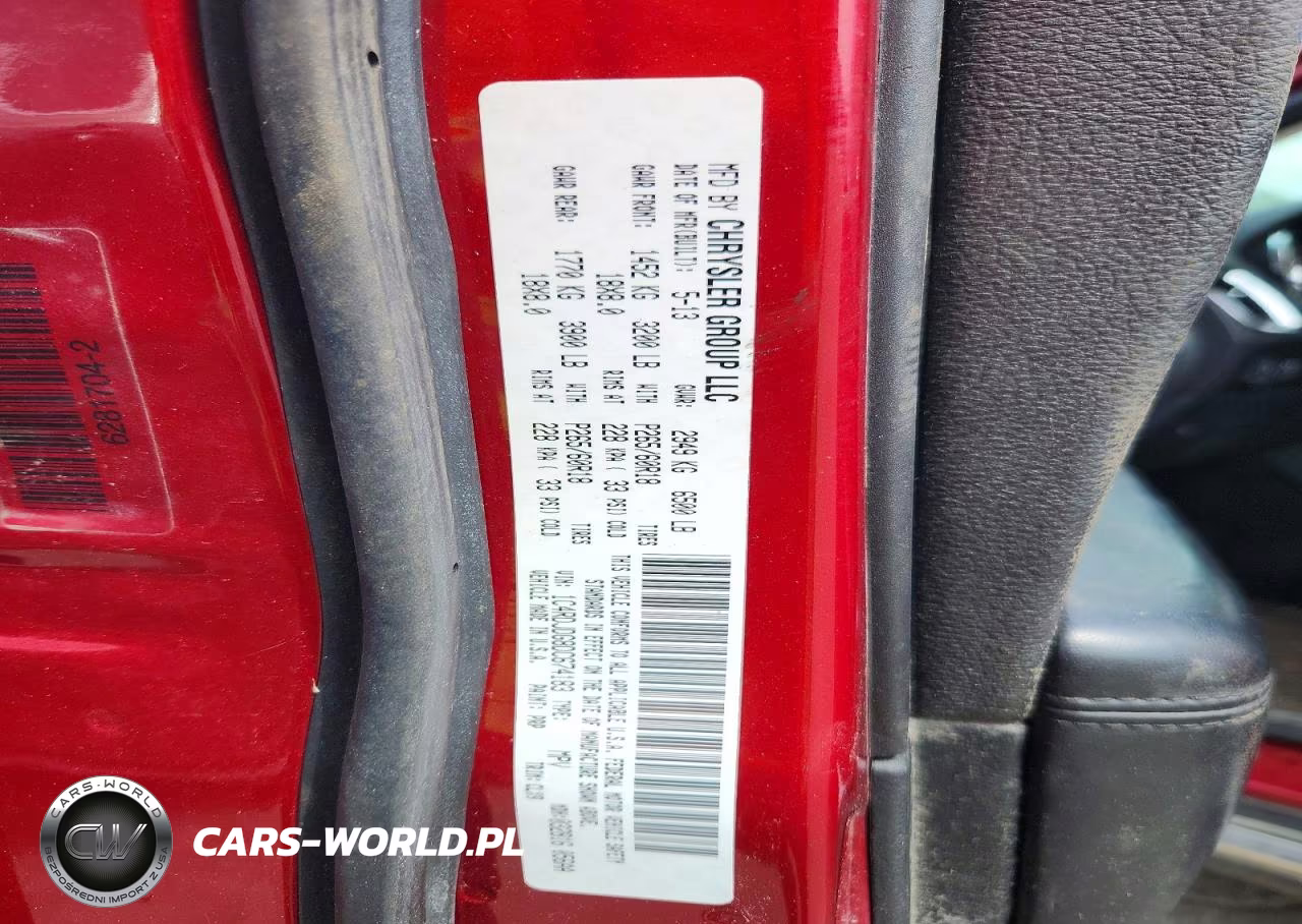 2013 Dodge Durango Crew VIN:1C4RDJDG8DC674183 - 13