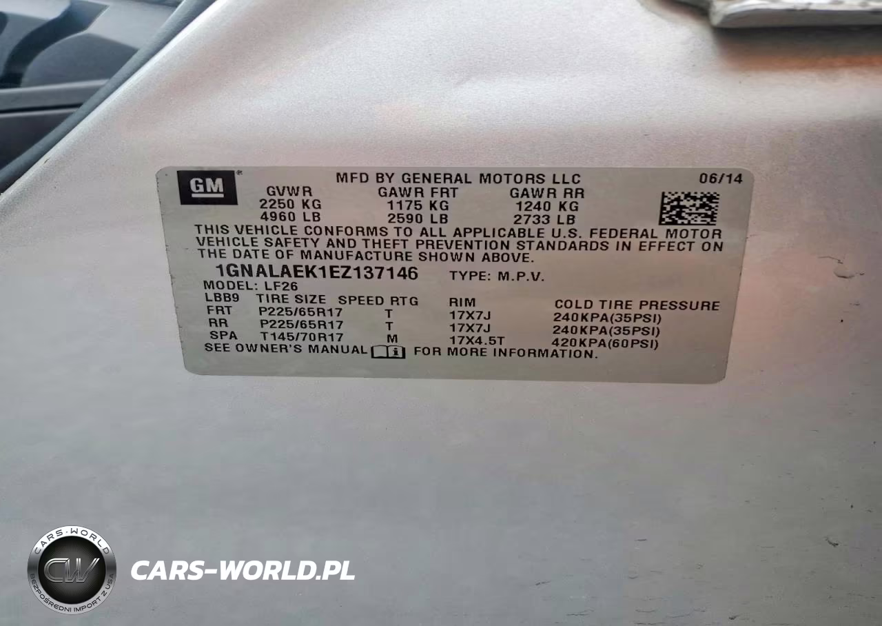 2014 Chevrolet Equinox Ls VIN:1GNALAEK1EZ137146 - 13