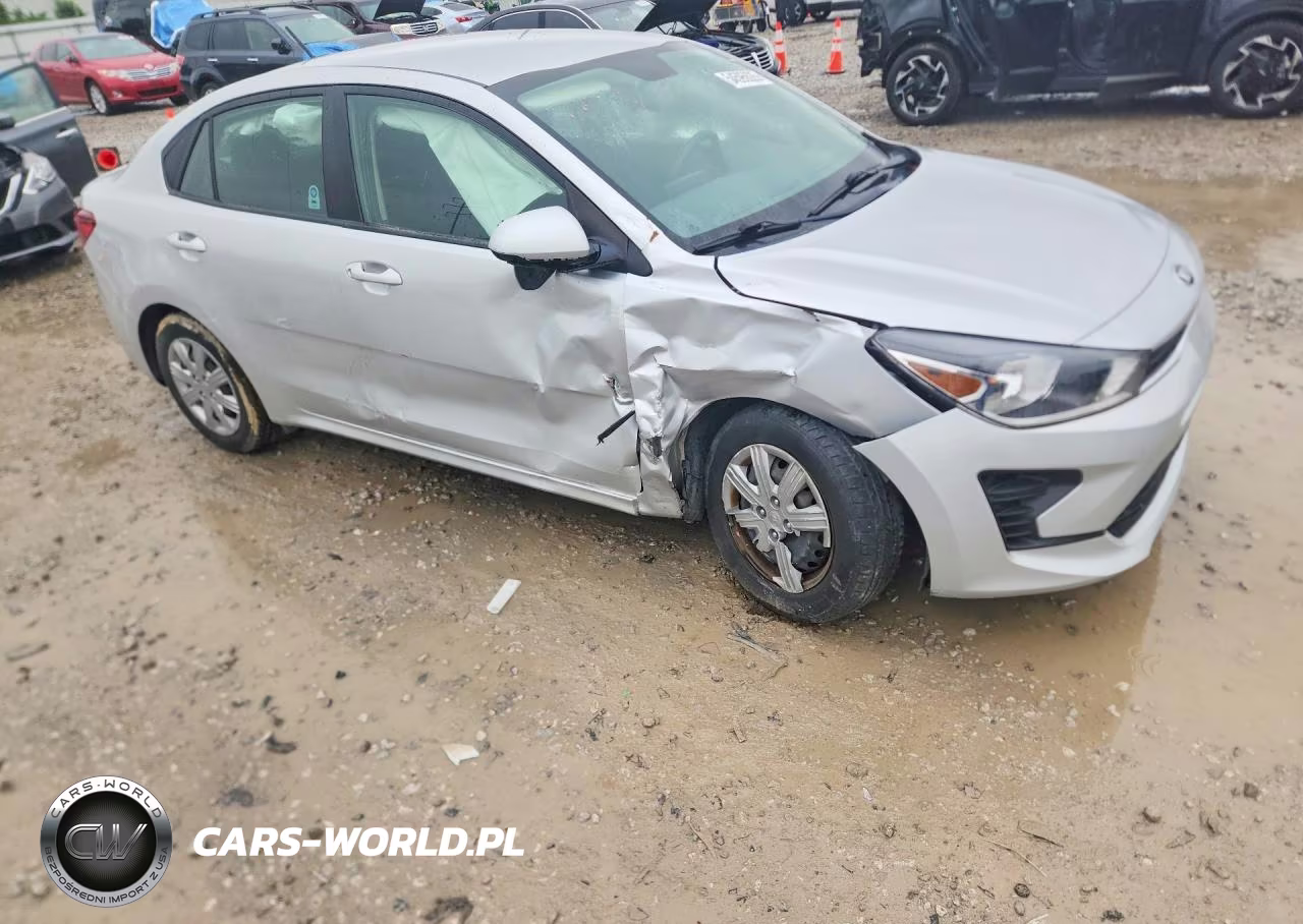 2021 Kia Rio Lx VIN:3KPA24AD4ME382294 - 4