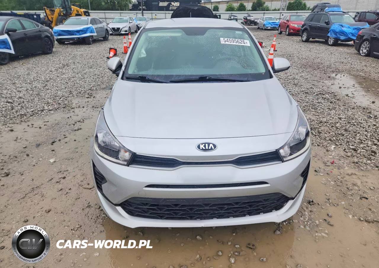 2021 Kia Rio Lx VIN:3KPA24AD4ME382294 - 5