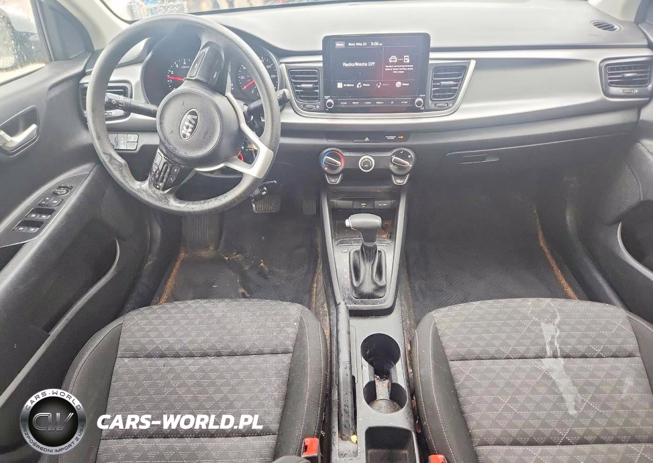 2021 Kia Rio Lx VIN:3KPA24AD4ME382294 - 8