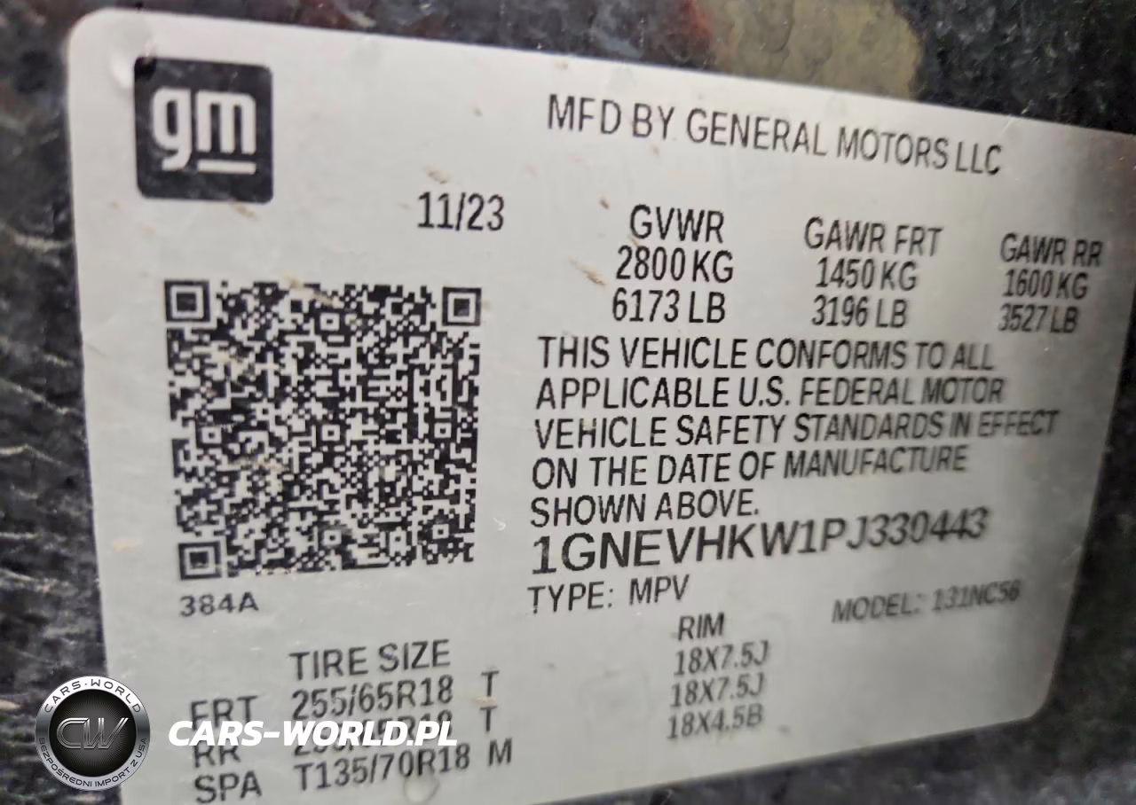 2023 Chevrolet Traverse Lt VIN:1GNEVHKW1PJ330443 - 13