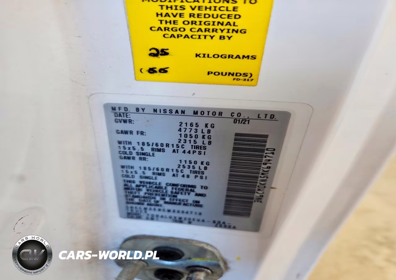 2021 Nissan Nv200 Delivery Van VIN:3N6CM0KN5MK694710 - 14