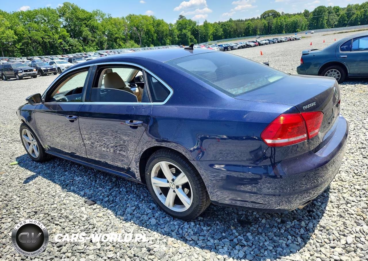 2012 Volkswagen Passat Se VIN:1VWBH7A3XCC027094 - 2