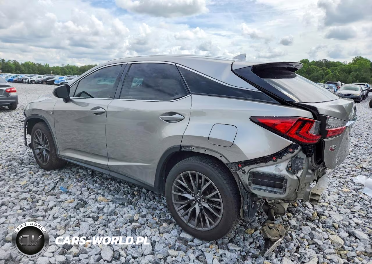2019 Lexus Rx 350 F Sport VIN:2T2ZZMCA0KC125612 - 2