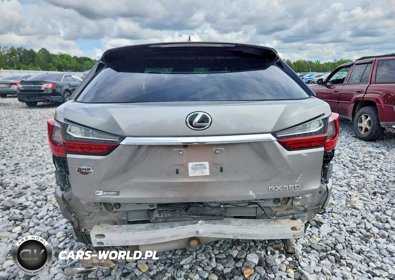 2019 Lexus Rx 350 F Sport VIN:2T2ZZMCA0KC125612 - 6