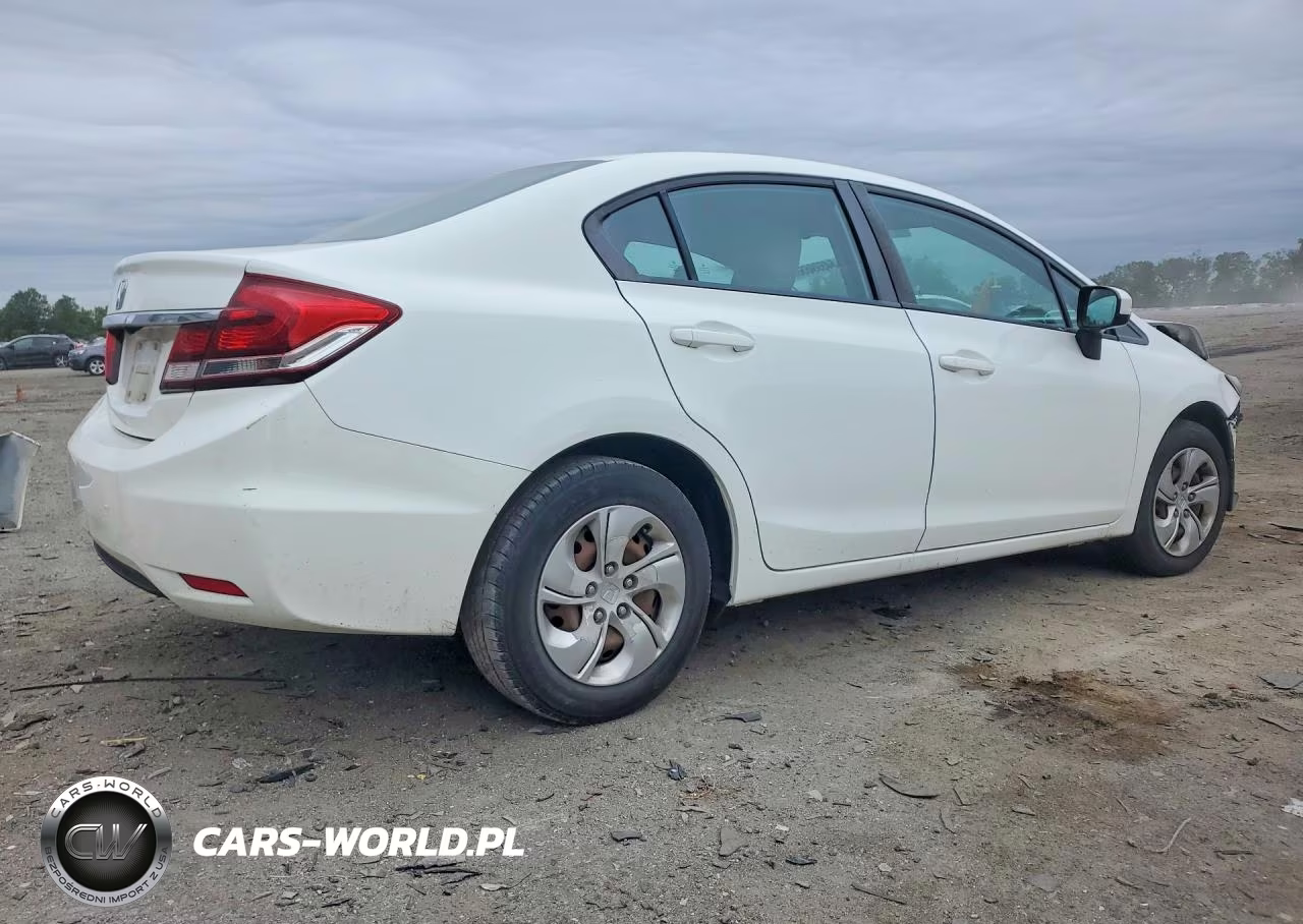 2015 Honda Civic Lx VIN:19XFB2F58FE105047 - 3
