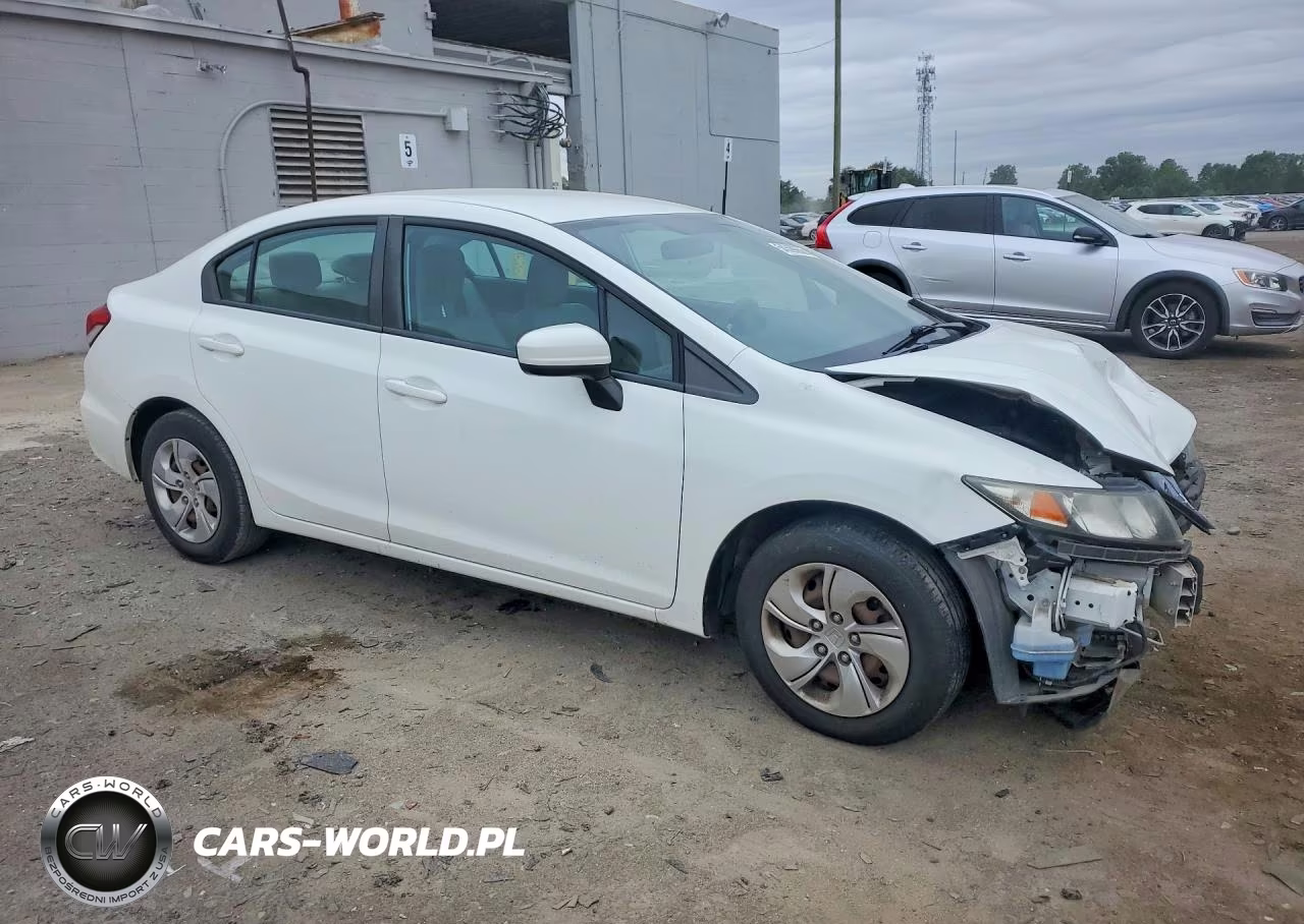 2015 Honda Civic Lx VIN:19XFB2F58FE105047 - 4