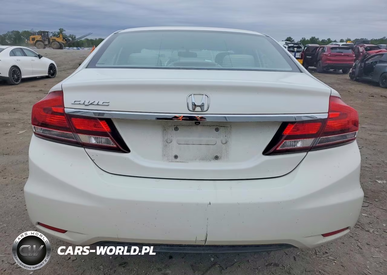 2015 Honda Civic Lx VIN:19XFB2F58FE105047 - 6