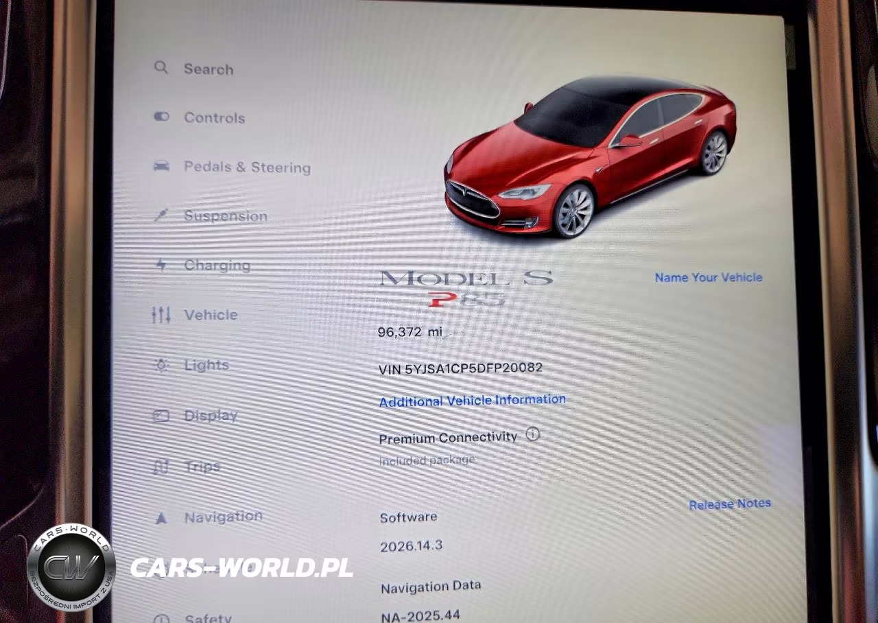 2013 Tesla Model S VIN:5YJSA1CP5DFP20082 - 9