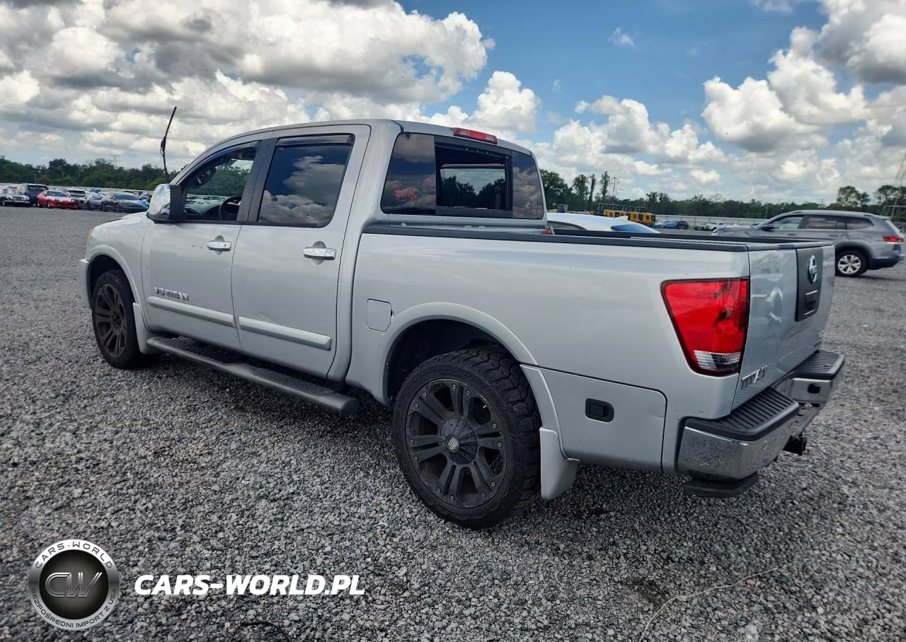2011 Nissan Titan Sv VIN:1N6BA0EC8BN308643 - 2
