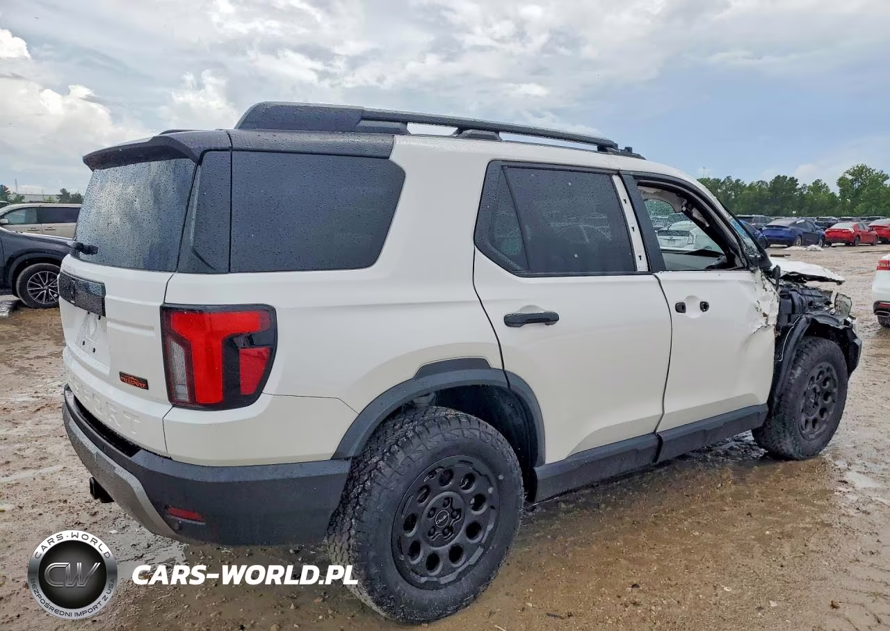 2026 Honda Passport Trailsport Elite VIN:5FNYF9H84TB053029 - 3