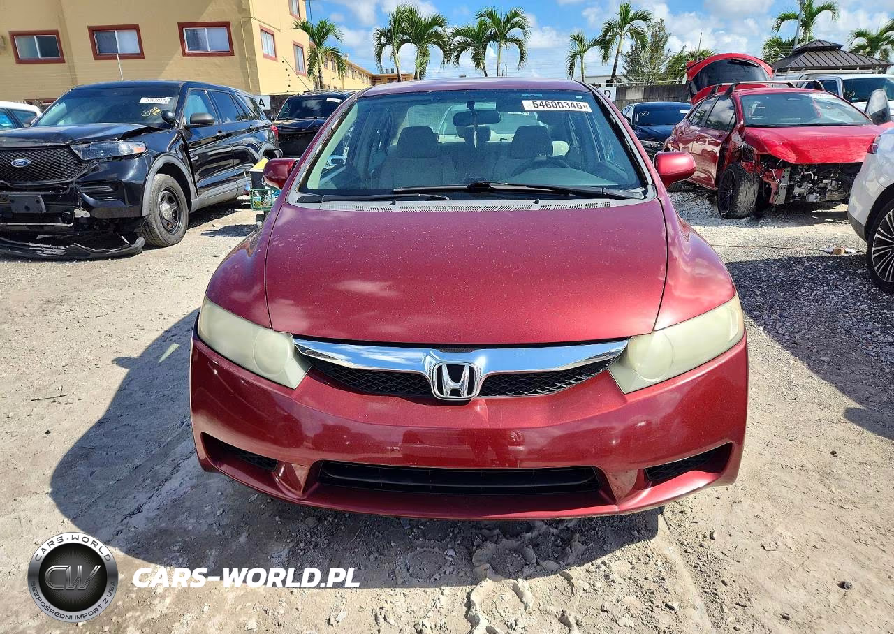2010 Honda Civic Lx VIN:19XFA1F57AE034400 - 5
