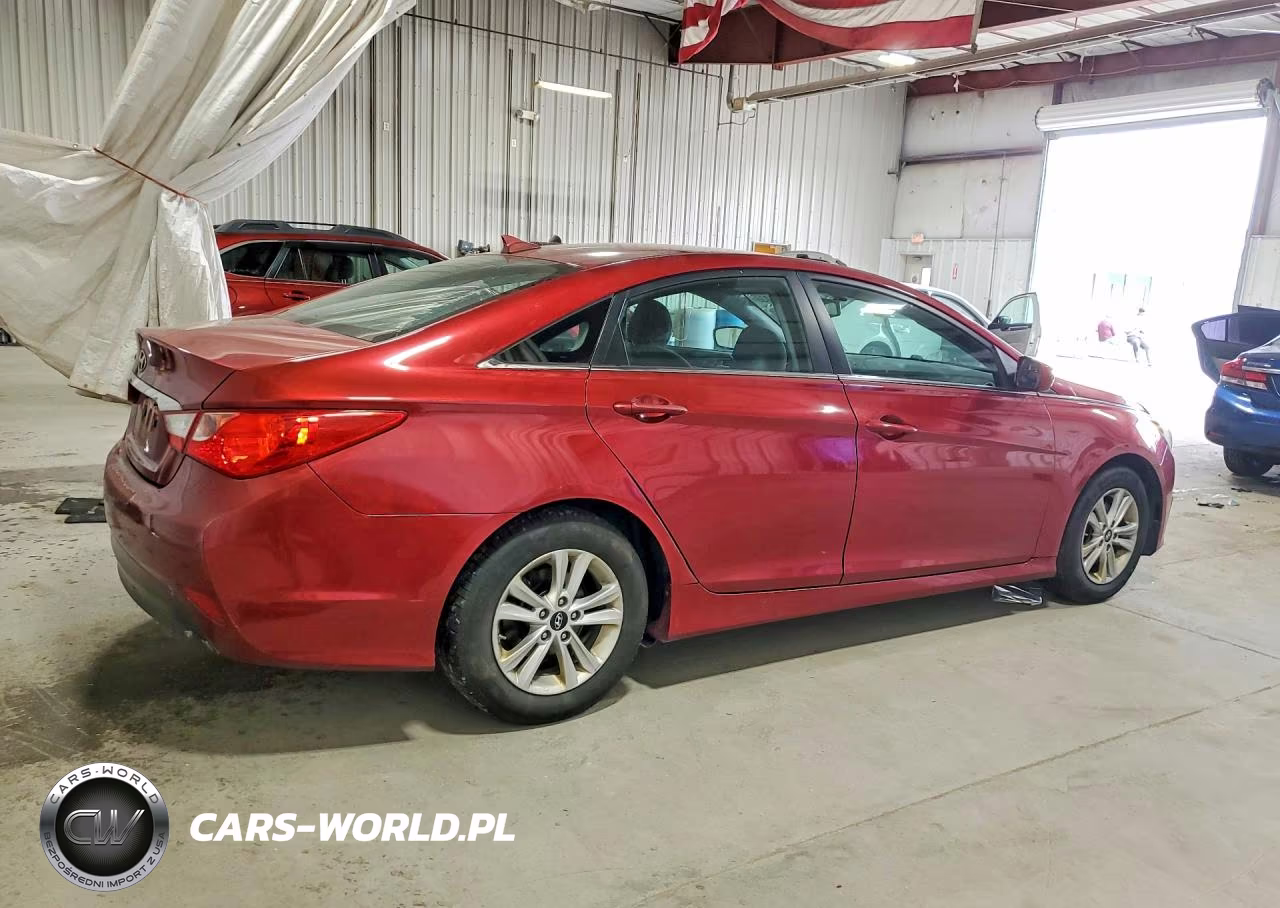 2014 Hyundai Sonata Gls VIN:5NPEB4AC9EH940825 - 3