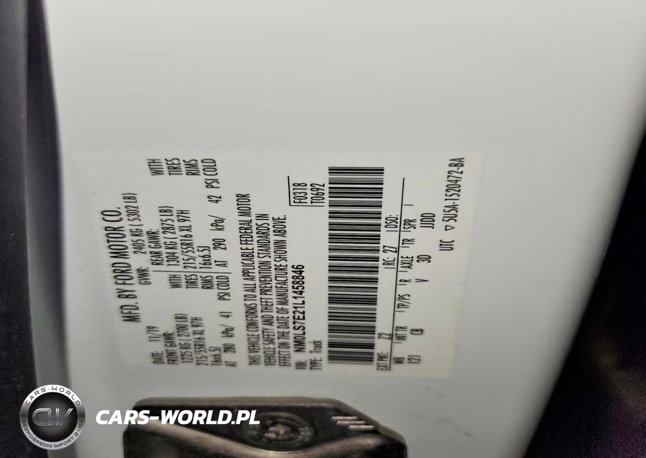 2020 Ford Transit Connect Xl VIN:NM0LS7E21L1458846 - 14
