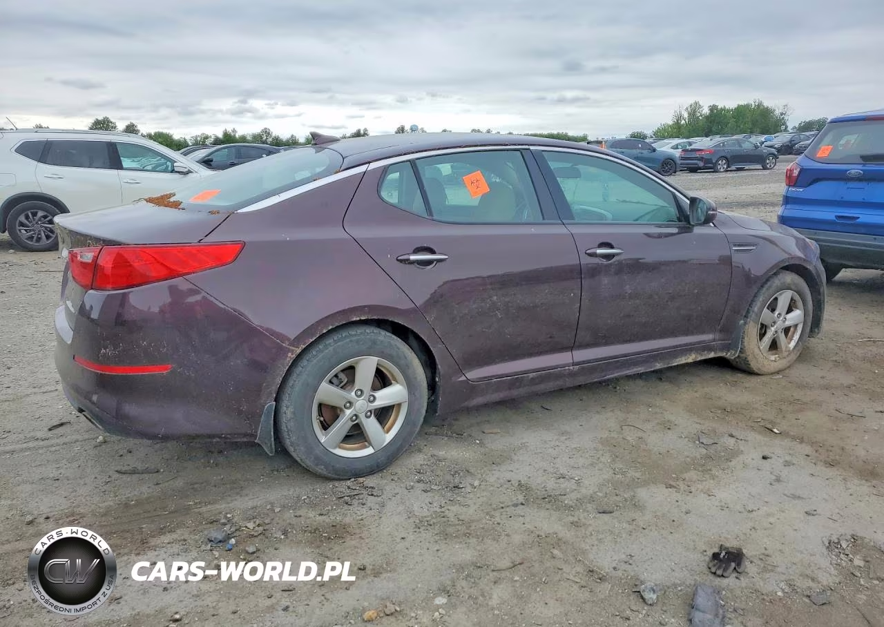 2015 Kia Optima Lx VIN:5XXGM4A77FG468109 - 3