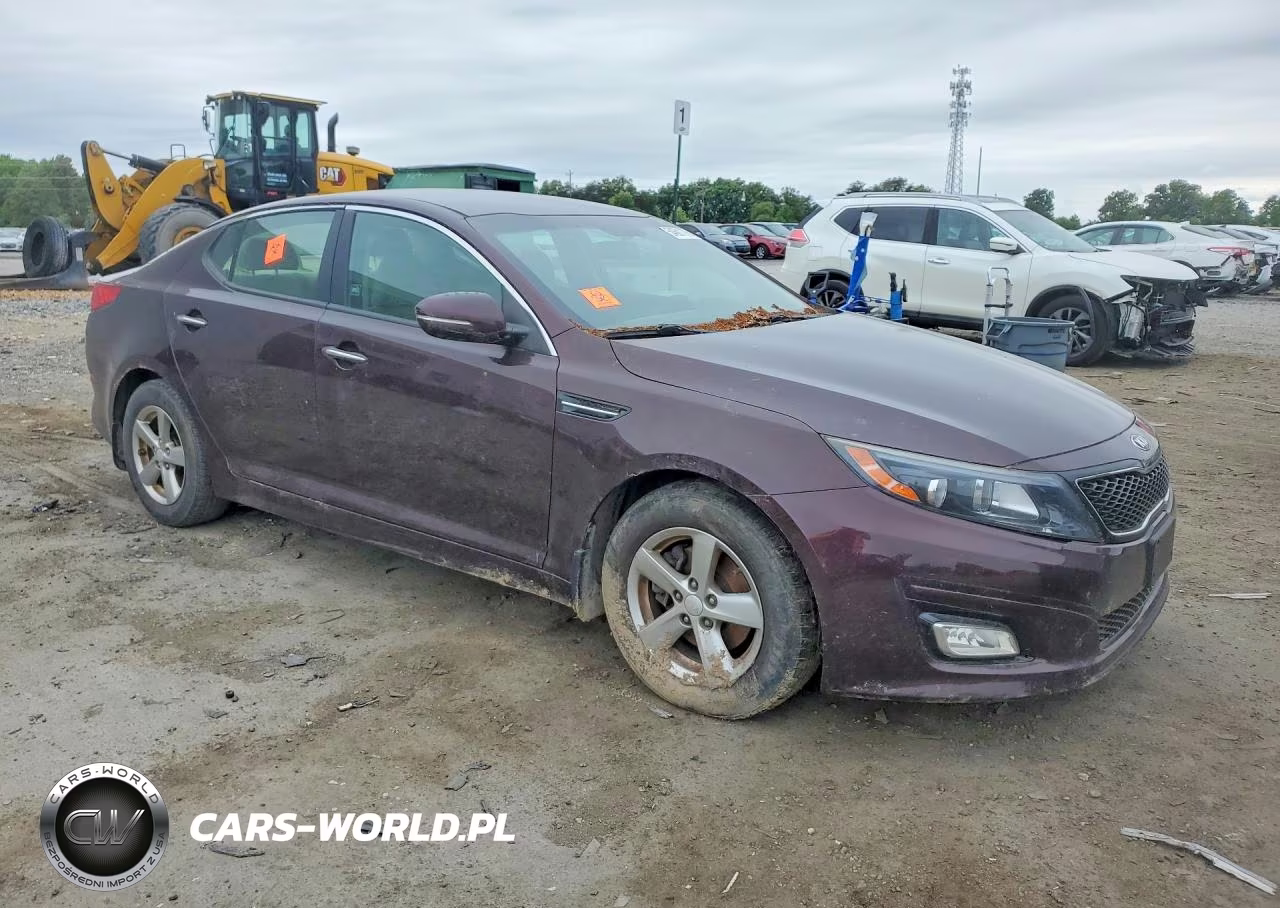 2015 Kia Optima Lx VIN:5XXGM4A77FG468109 - 4