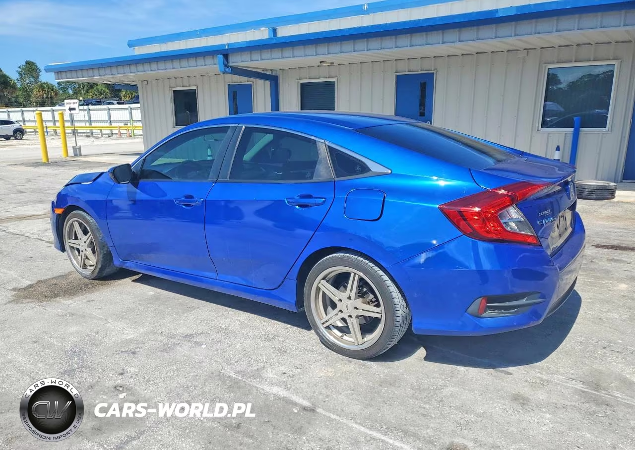2018 Honda Civic Lx VIN:19XFC2F55JE039160 - 2