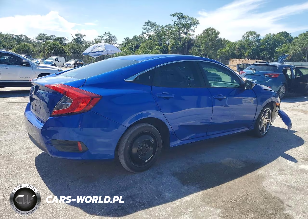 2018 Honda Civic Lx VIN:19XFC2F55JE039160 - 3