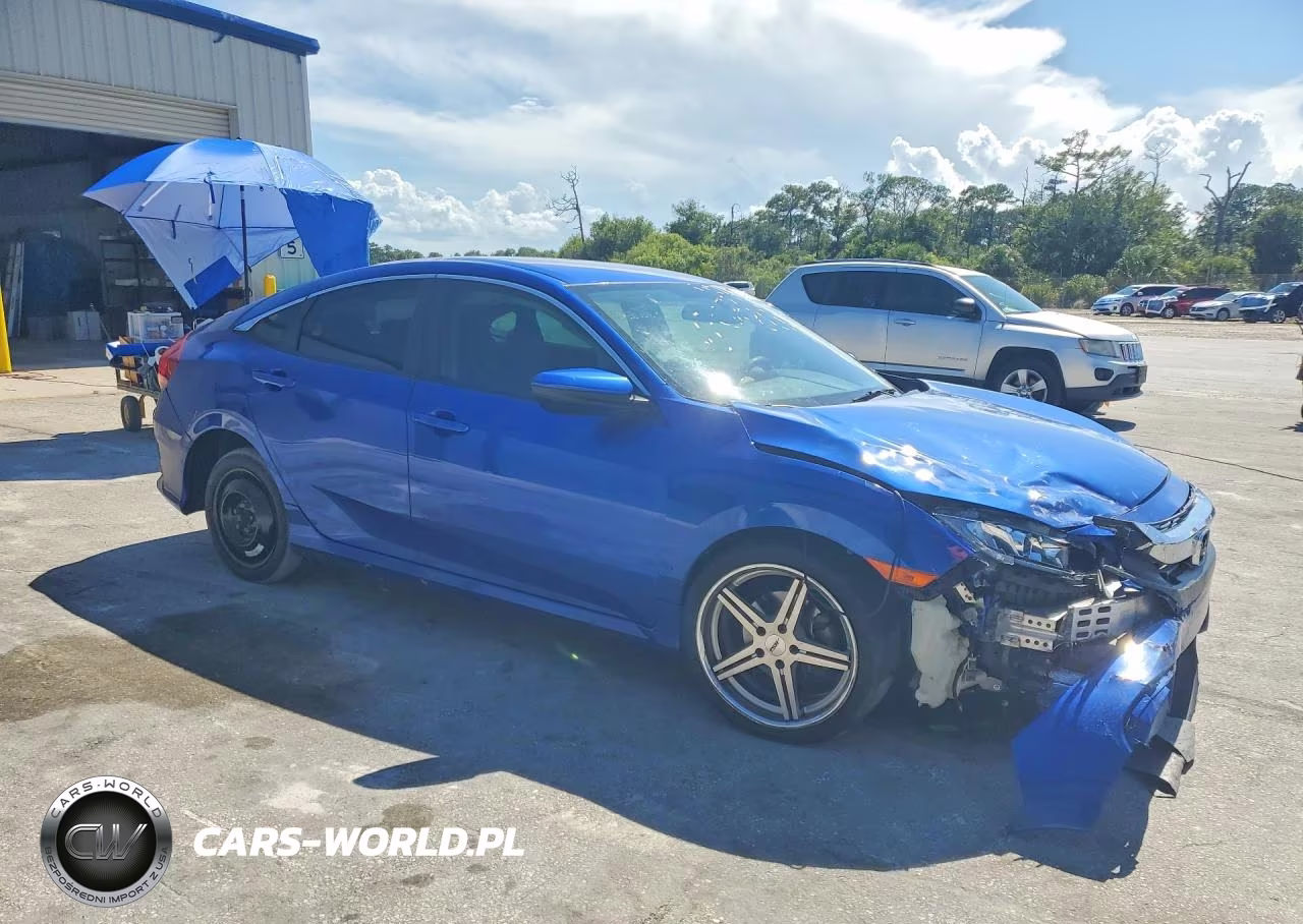 2018 Honda Civic Lx VIN:19XFC2F55JE039160 - 4