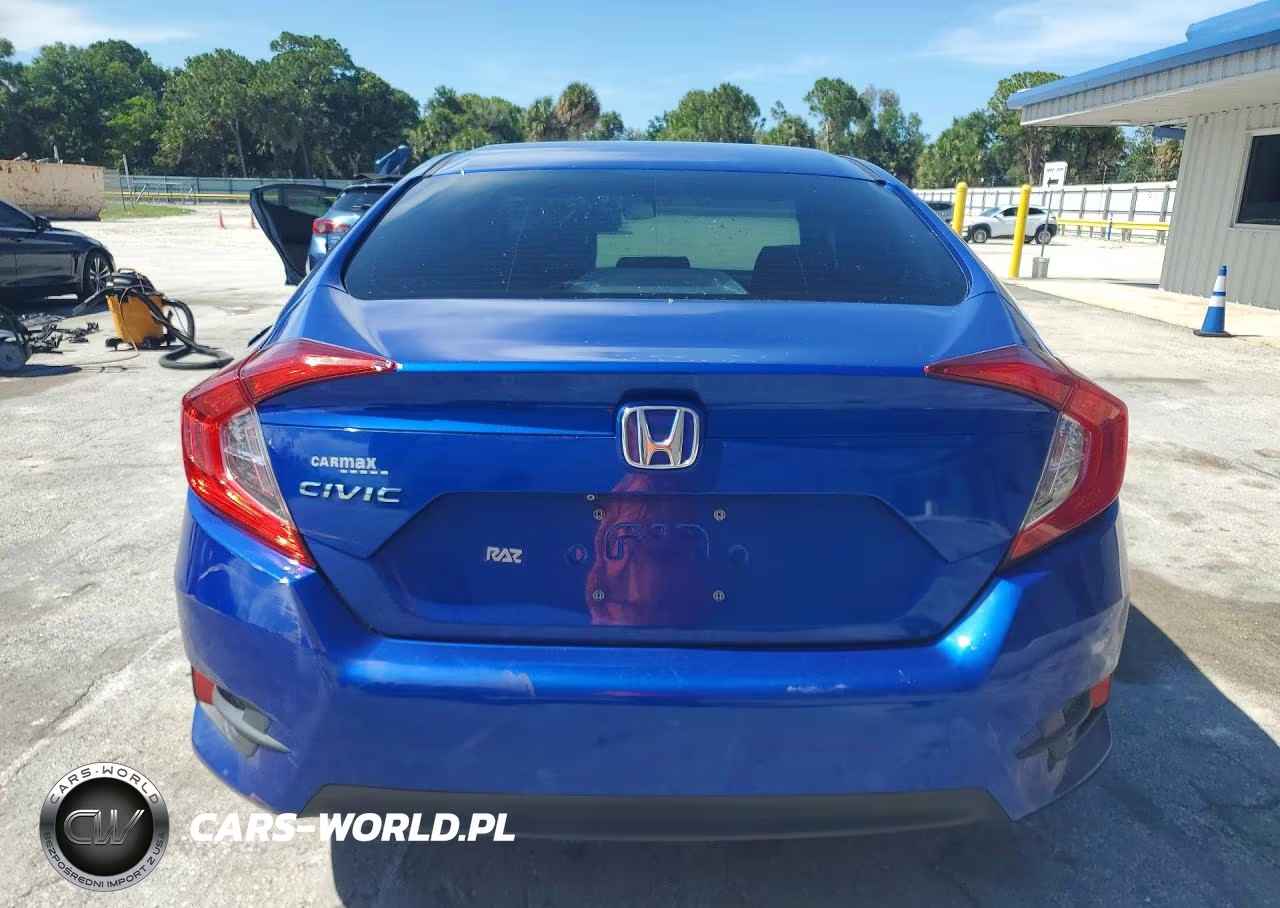 2018 Honda Civic Lx VIN:19XFC2F55JE039160 - 6