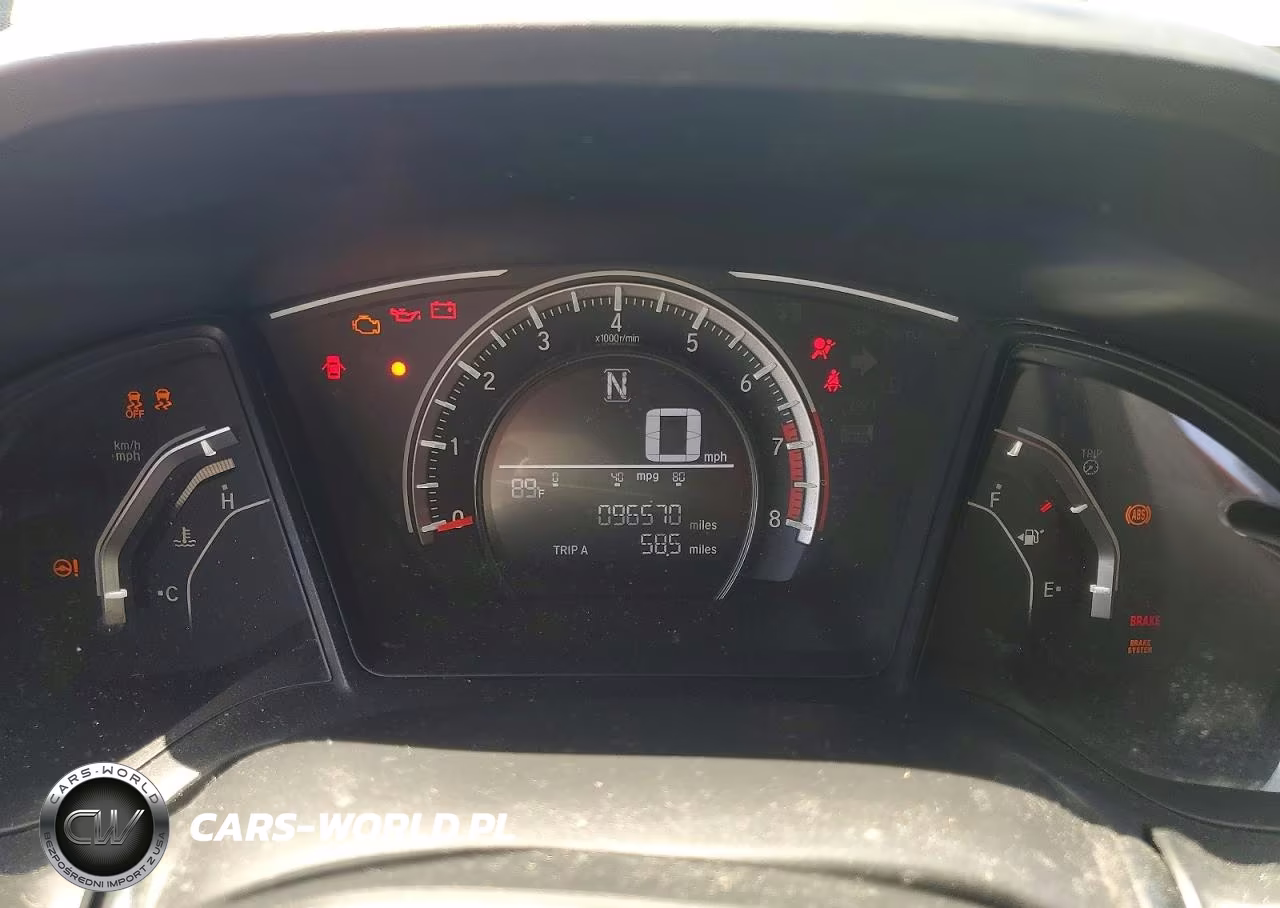 2018 Honda Civic Lx VIN:19XFC2F55JE039160 - 9
