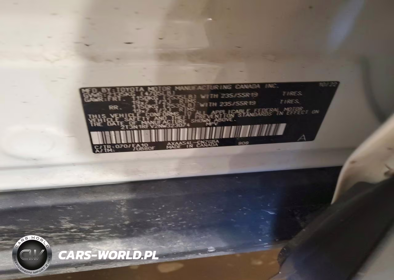 2022 Toyota Rav4 Limited VIN:2T3N1RFV2NW323074 - 14