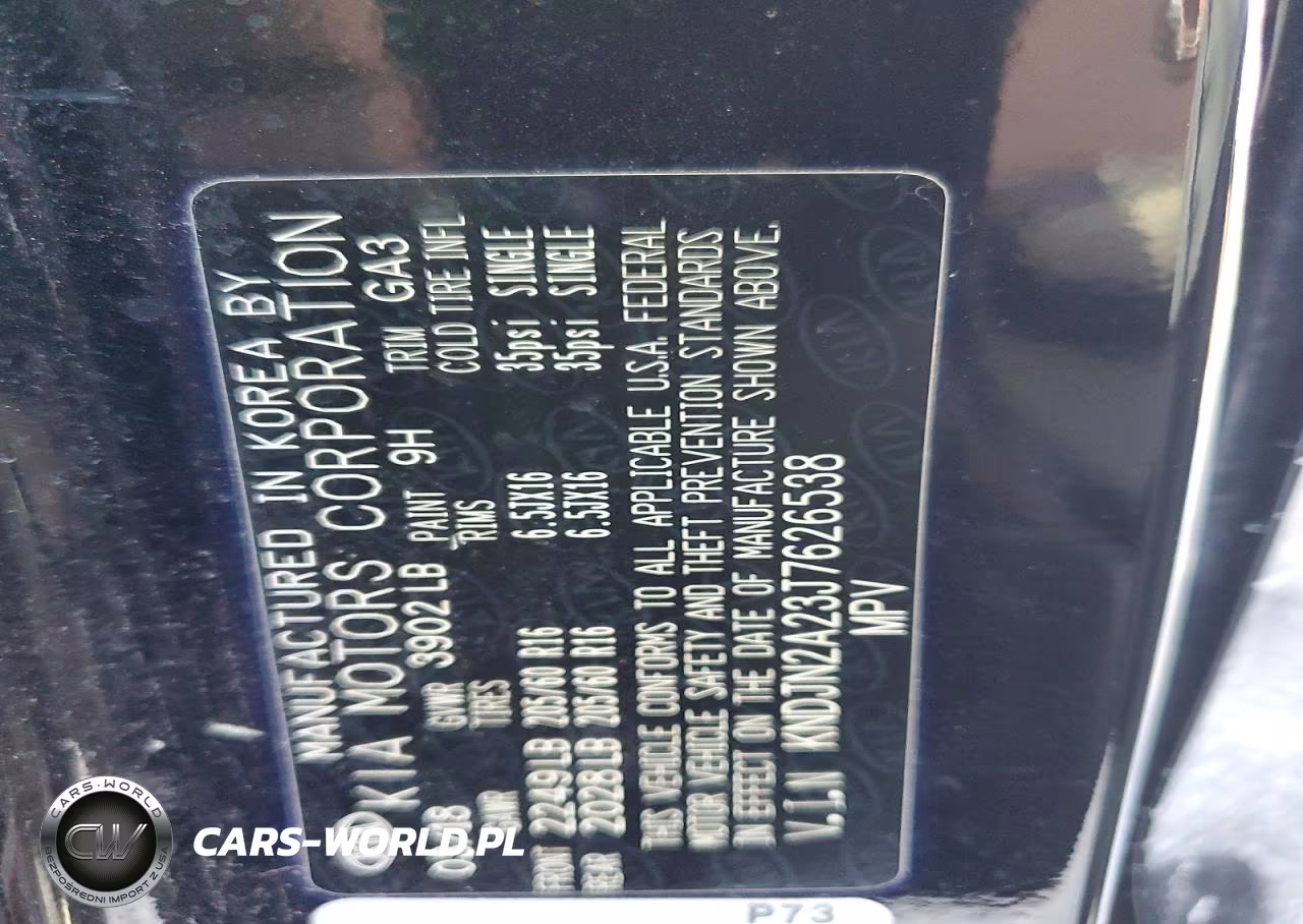 2018 Kia Soul Base VIN:KNDJN2A23J7626538 - 13