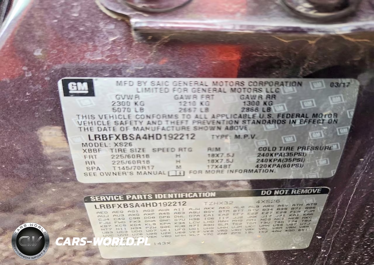 2017 Buick Envision Essence VIN:LRBFXBSA4HD192212 - 13