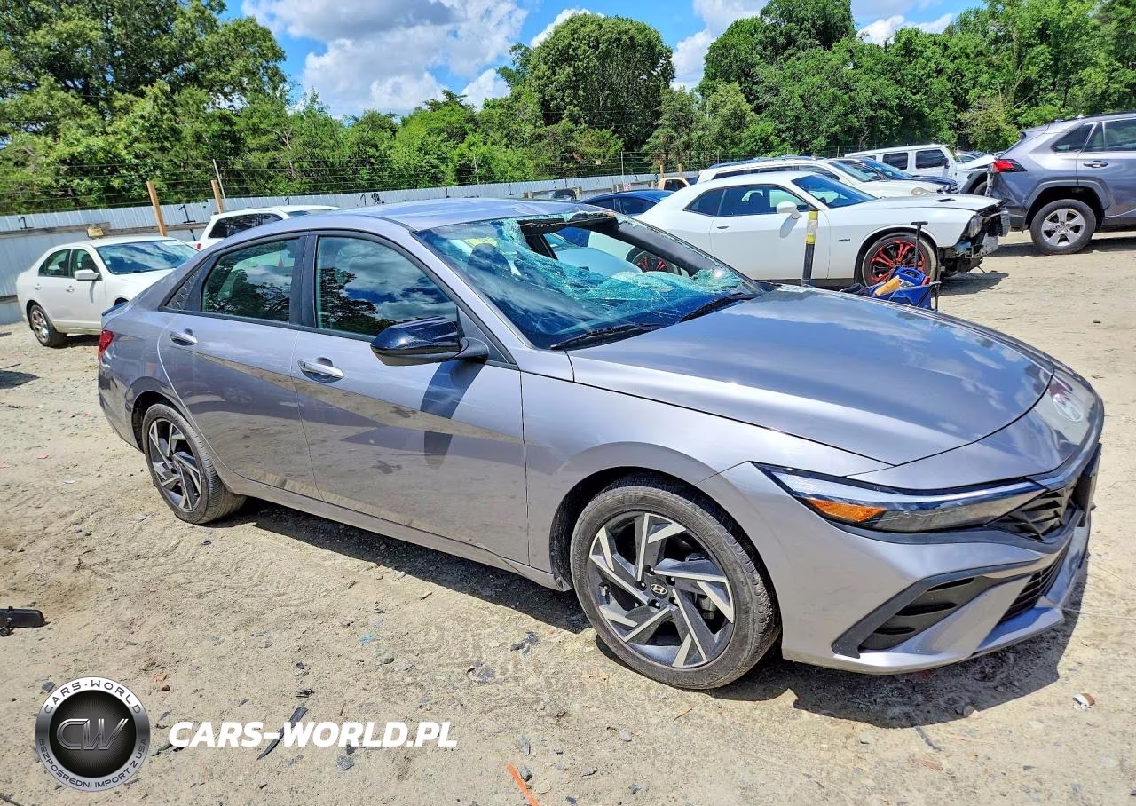 2025 Hyundai Elantra Sel Sport VIN:KMHLM4DG8SU939047 - 4