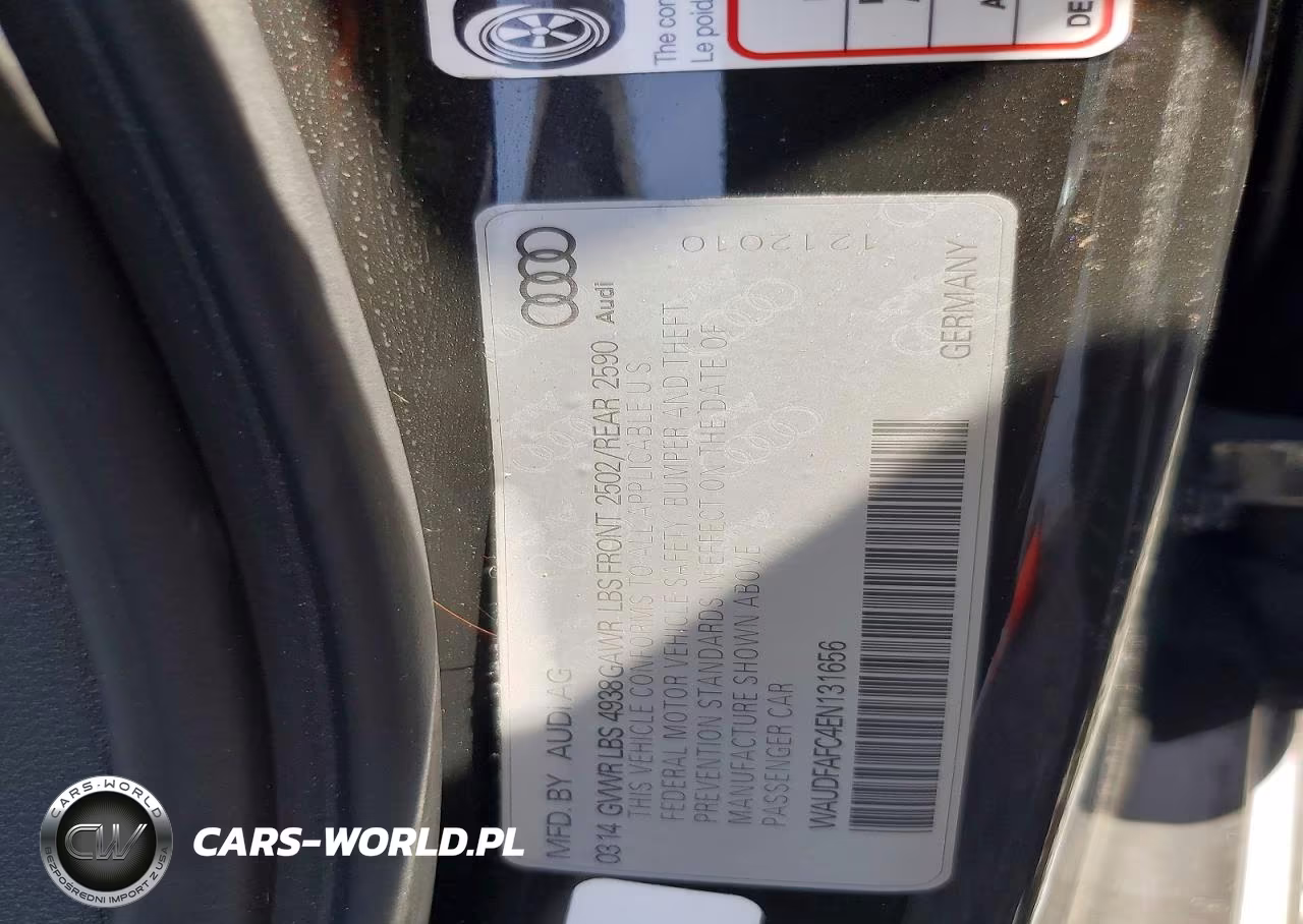 2014 Audi A6 Premium Plus VIN:WAUDFAFC4EN131656 - 13