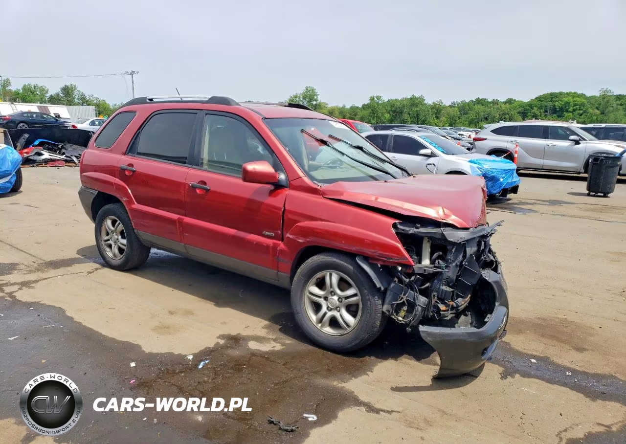 2007 Kia Sportage Lx VIN:KNDJE723877302496 - 4