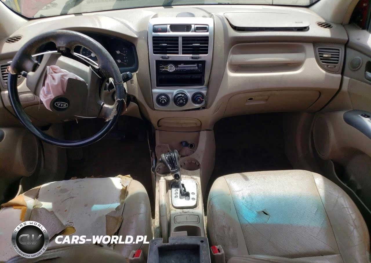 2007 Kia Sportage Lx VIN:KNDJE723877302496 - 8